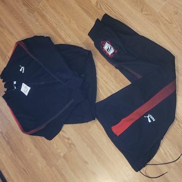 Puma Other - New Puma sweatsuit with multi-logos and a full zip jacket sizes L,XL and XXL